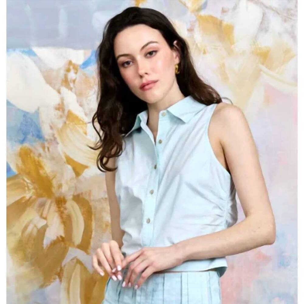 NEW LOVE THE LABEL sylvan tank in ice blue